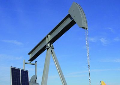 Stephen’s Richards Solar Oil Donkey Sculpture