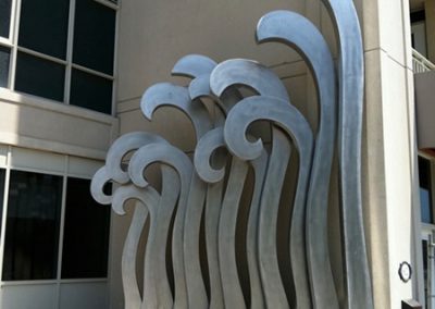 Waveside Sculpture by Stephen Richards